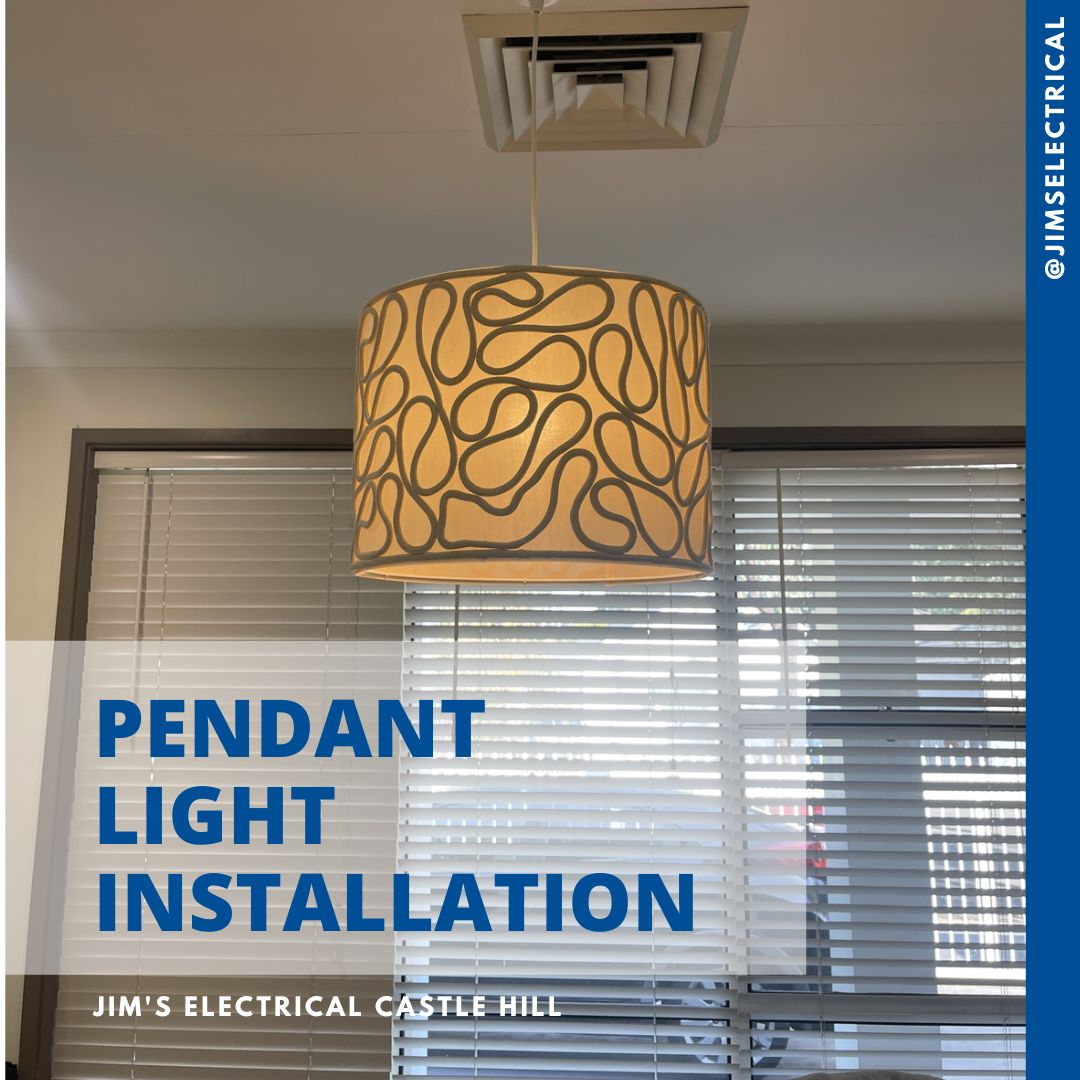 Pendant Light Installation